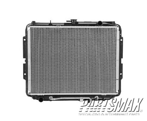 3010 | 1991-1997 ISUZU RODEO Radiator assembly w/2.6L engine | IZ3010107|8943844330
