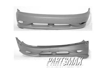 1000 | 2001-2002 KIA RIO Front bumper cover prime | KI1000111|0K32B50030BXX