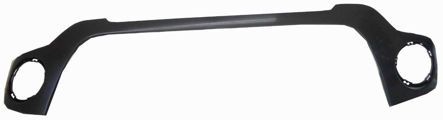 1000 | 2017-2019 KIA SOUL Front bumper cover +|EX; Center; Black | KI1000190|86513B2500