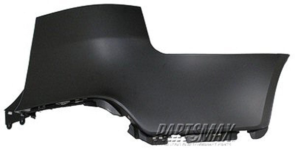 1105 | 2011-2013 KIA SORENTO RT Rear bumper extension outer w/o Sport Pkg; PTM | KI1105101|866821U000