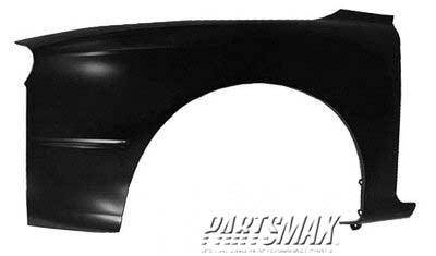 50 | 2000-2002 KIA SPECTRA LT Front fender assy 4dr