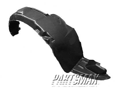 1249 | 2005-2009 KIA SPECTRA5 RT Front fender inner panel | KI1249108|868121L000