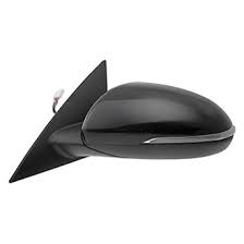 1700 | 2016-2018 KIA OPTIMA LT Mirror outside rear view USA Built; Heated; w/o Blind Spot Detection; Man-Folding; PTM | KI1320220|87610D5010