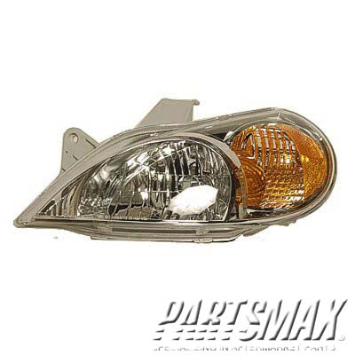 2502 | 2002-2002 KIA RIO LT Headlamp assy composite includes park/signal/marker lamps; 4dr hatchback; Cinco | KI2502106|0K32A51040B