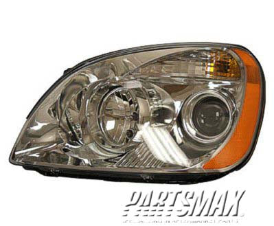 2502 | 2007-2009 KIA RONDO LT Headlamp assy composite all | KI2502127|921011D030