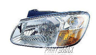1150 | 2007-2009 KIA SPECTRA LT Headlamp assy composite all | KI2502128|921012F530