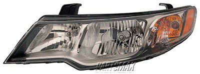 2502 | 2010-2010 KIA FORTE KOUP LT Headlamp assy composite KOUP; From 6-1-09; To 10-12-09 | KI2502150|921011M330