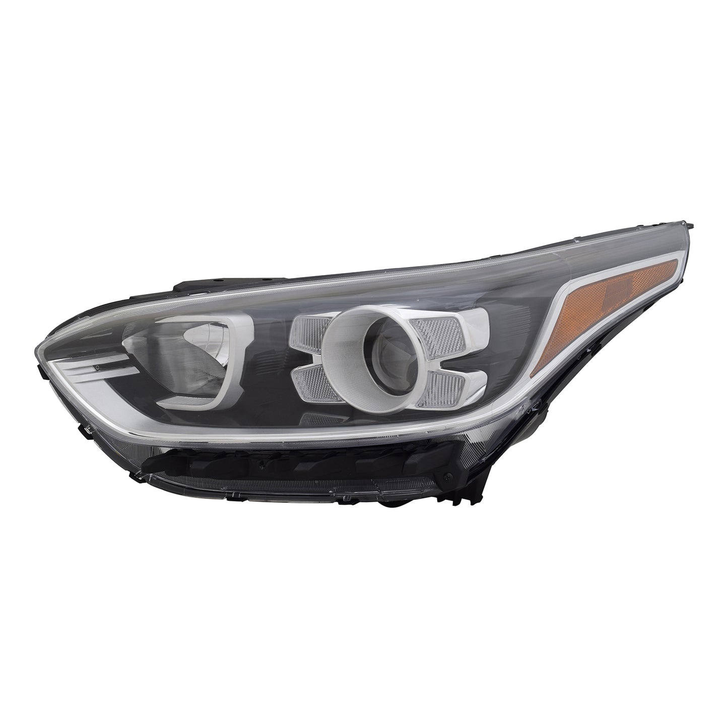 1150 | 2019-2021 KIA FORTE LT Headlamp assy composite EX|S; Sedan; Halogen | KI2502241|92101M7100