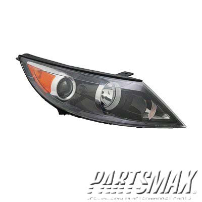 2503 | 2011-2012 KIA SPORTAGE RT Headlamp assy composite BASE|EX|LX; Halogen | KI2503148|921023W050
