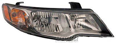 2503 | 2010-2010 KIA FORTE KOUP RT Headlamp assy composite KOUP; From 6-1-09; To 10-12-09 | KI2503150|921021M330