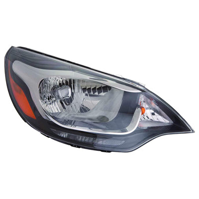 2503 | 2012-2017 KIA RIO RT Headlamp assy composite EX|LX; Sedan; w/o LED Position Lamp | KI2503159|921021W100