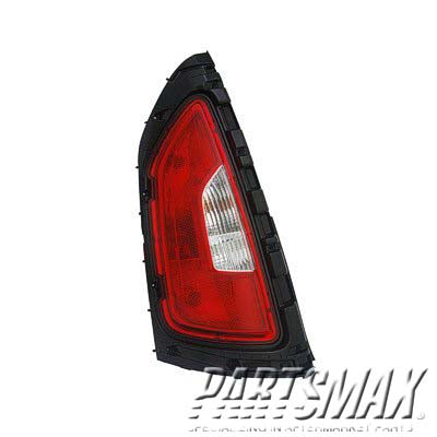 2818 | 2012-2012 KIA SOUL LT Taillamp lens/housing Clear; Non-LED | KI2818101|924102K510