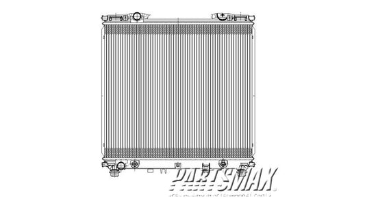 3010 | 2003-2006 KIA SORENTO Radiator assembly w/auto trans | KI3010116|253113E250