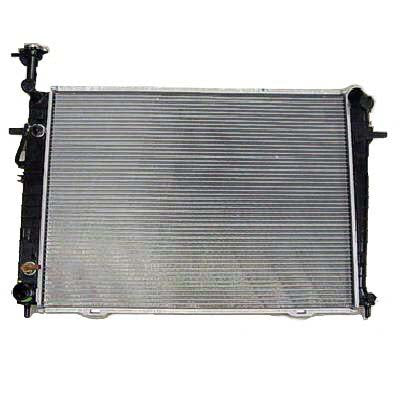 3010 | 2005-2009 HYUNDAI TUCSON Radiator assembly w/2.0L engine; w/Auto Trans; w/Auto A/C | KI3010125|253102E800