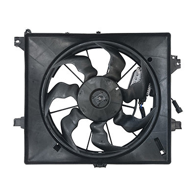 3115 | 2014-2016 KIA FORTE KOUP Radiator cooling fan assy To 1-22-16; w/Control Module; Assy | KI3115150|25380A7000
