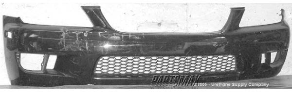 250 | 2001-2005 LEXUS IS300 Front bumper cover 4dr sedan; w/headlamp washer; prime | LX1000120|5211953904