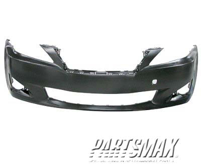 250 | 2009-2010 LEXUS IS350 Front bumper cover w/o Pre-Collision System; w/o Headlamp Washer; prime | LX1000188|5211953945