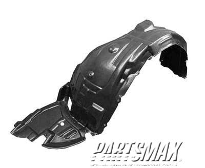 1248 | 2008-2011 LEXUS GS460 LT Front fender inner panel | LX1248106|5380630150