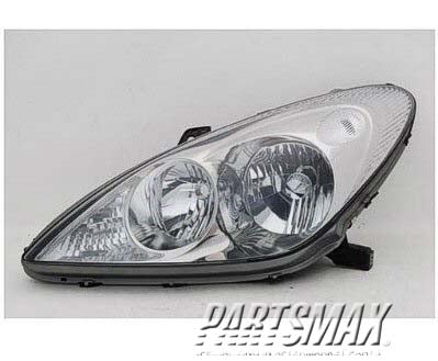 2502 | 2002-2003 LEXUS ES300 LT Headlamp assy composite w/HID lamps; w/o bulbs or sockets | LX2502117|8118533461