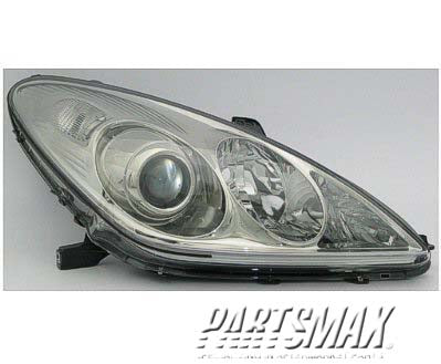 2502 | 2005-2006 LEXUS ES330 LT Headlamp assy composite w/o HID | LX2502125|8117033561