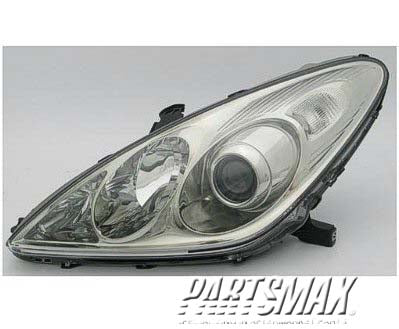 1150 | 2005-2006 LEXUS ES330 LT Headlamp assy composite w/HID | LX2502126|8118533571