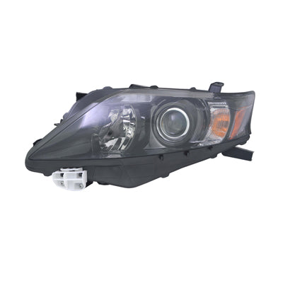 2502 | 2012-2012 LEXUS RX350 LT Headlamp assy composite Halogen; Type 2; Canada Built; Black Bezel | LX2502155|811500E170