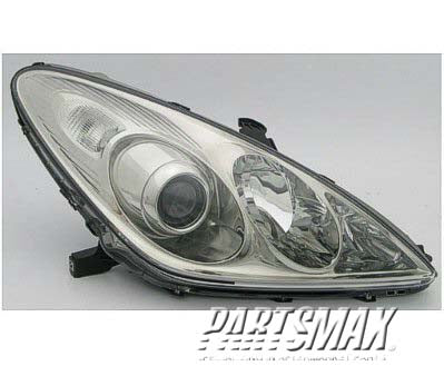 1160 | 2005-2006 LEXUS ES330 RT Headlamp assy composite w/HID | LX2503126|8114533571