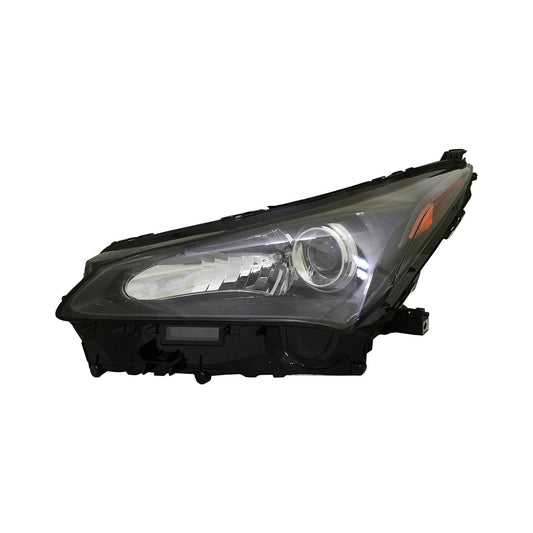 2518 | 2015-2017 LEXUS NX200t LT Headlamp lens/housing Single Beam; w/o F Sport Pkg; Lens/Housing Only | LX2518143|8107078030