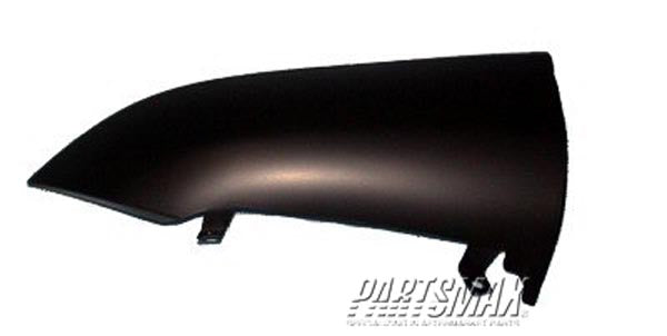 2780 | 2004-2006 MAZDA 3 RT Rear bumper filler black; code 16W; 4dr sedan | MA1183102|BN9C519V0B08
