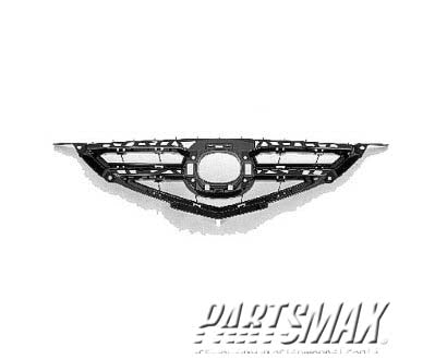 860 | 2007-2009 MAZDA 3 Grille assy Sedan; Sport Type | MA1200178|BS4N50711B