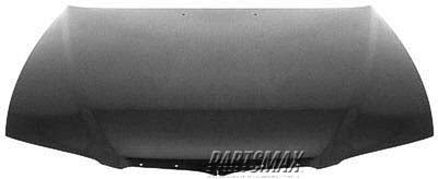 1230 | 1996-1997 MAZDA 626 Hood panel assy all | MA1230145|GD1E52310F