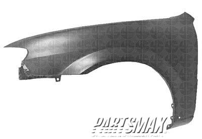 1240 | 2002-2003 MAZDA PROTEGE5 LT Front fender assy H/B; w/o Side Repeater Lamps | MA1240151|BN5V52211
