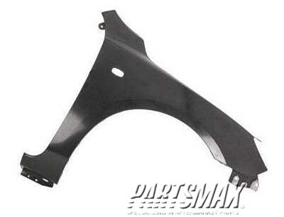 1241 | 2004-2009 MAZDA 3 RT Front fender assy H/B; w/o Turbo | MA1241152|BP4K52111D