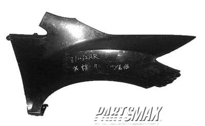 1241 | 2007-2012 MAZDA CX-7 RT Front fender assy all | MA1241156|EG2152110G