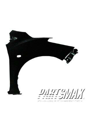 60 | 2011-2011 MAZDA 2 RT Front fender assy w/o Rocker Mldg | MA1241166|D65152111B