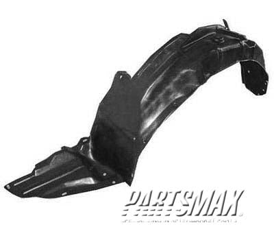 1248 | 2002-2003 MAZDA PROTEGE5 LT Front fender inner panel fender liner; 4dr hatchback | MA1248113|B30P56140A