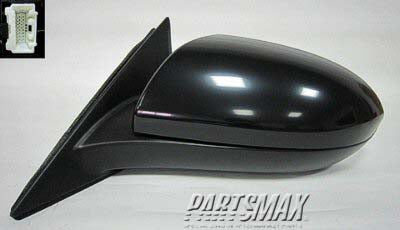 1320 | 2009-2013 MAZDA 6 LT Mirror outside rear view Power; Non-Heated; w/o Lighted Entry; w/Cover; PTM; see notes | MA1320163|GS3L6918ZB-PFM