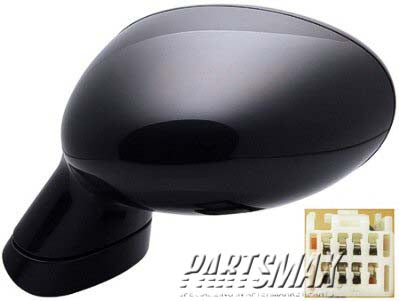 1320 | 2006-2015 MAZDA MX-5 MIATA LT Mirror outside rear view Power; PTM | MA1320165|NE5169180KPZ