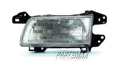 2502 | 1989-1995 MAZDA MPV LT Headlamp assy composite all | MA2502103|8BL151040A