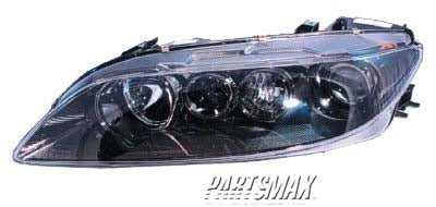 1150 | 2003-2005 MAZDA 6 LT Headlamp assy composite sport type; w/fog lamps | MA2502133|GM9A510L0A