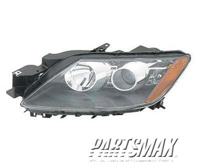 2502 | 2007-2009 MAZDA CX-7 LT Headlamp assy composite w/HID | MA2502140|EG2251041P