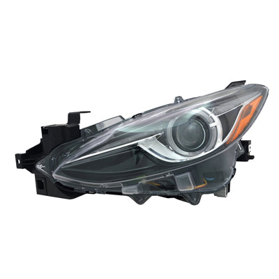 2502 | 2014-2018 MAZDA 3 LT Headlamp assy composite HID; w/o Auto Level Control | MA2502145|BHN251041B
