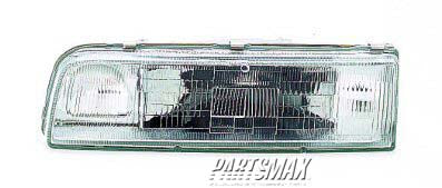 2503 | 1988-1992 MAZDA 626 RT Headlamp assy composite includes molding/mounting ring | MA2503102|8BGE51030A