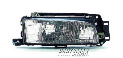 2503 | 1990-1994 MAZDA 323 RT Headlamp assy composite all | MA2503104|8DBR51030B