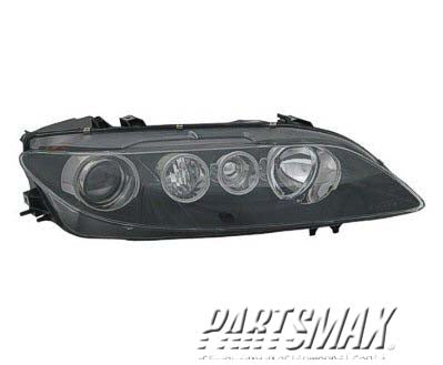 2503 | 2006-2008 MAZDA 6 RT Headlamp assy composite sport type; w/halogen | MA2503135|GP7B510K0B