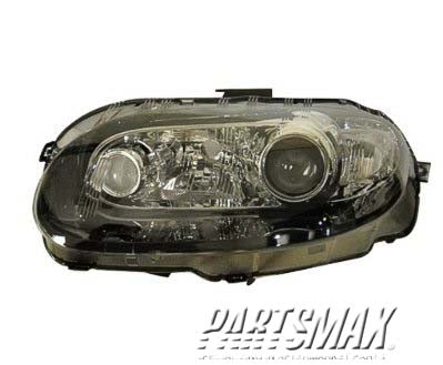 2518 | 2006-2008 MAZDA MX-5 MIATA LT Headlamp lens/housing Halogen; w/Retractable Hardtop | MA2518121|NF47510L0