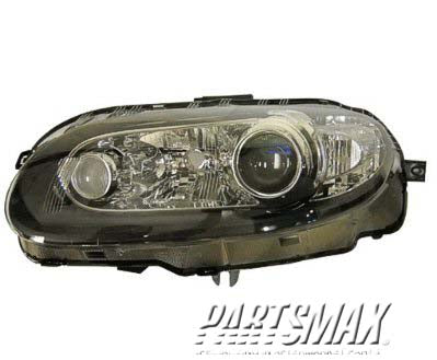 2518 | 2006-2008 MAZDA MX-5 MIATA LT Headlamp lens/housing HID; w/Retractable Hardtop | MA2518122|NF4951041