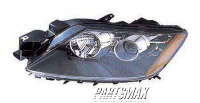 2518 | 2009-2009 MAZDA CX-7 LT Headlamp lens/housing Halogen | MA2518132|EG21510L0P