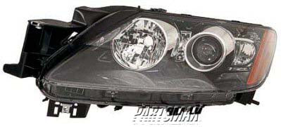 2518 |  2010-2011 MAZDA CX-7 LT Headlamp lens/housing Halogen | MA2518133|EH44510L0G