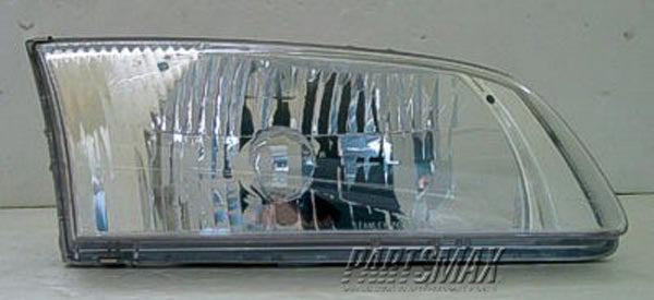 1172 | 2000-2002 MAZDA 626 RT Headlamp lens/housing all | MA2519105|GG2A510K0B
